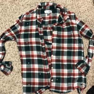 Cute light weight flannel shirt
